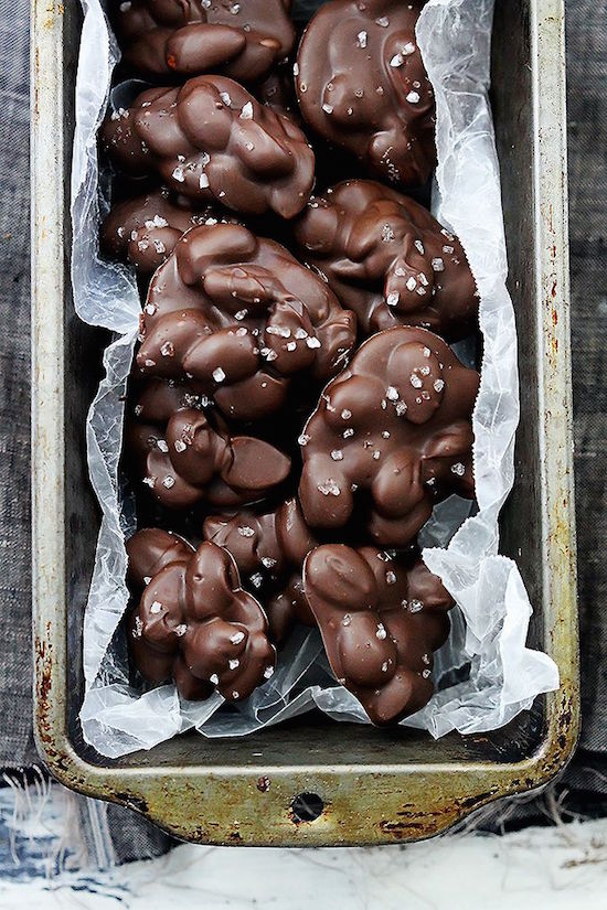 Chocolate Almond Clusters